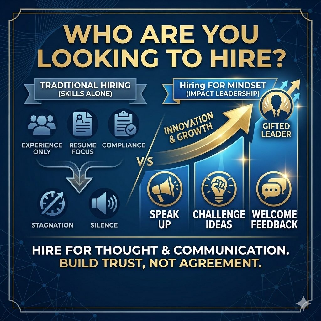 Who Are You Looking to Hire? Why You Should Recruit People Who Speak Up, Challenge, and Welcome Feedback